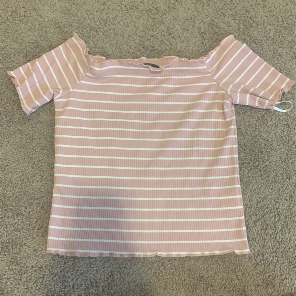 Shein off shoulder t-shirt, size M